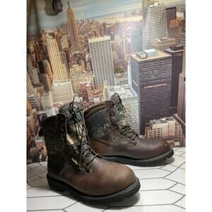 Rocky Gore Tex Ranger Camo Hunding Boots 800 Gram Thinsulate Mens 14 Wide
